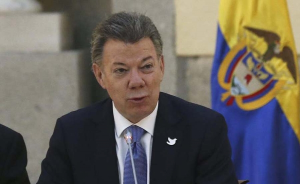 Santos garantiza seguridad a empresarios espa&ntilde;oles que inviertan en Colombia