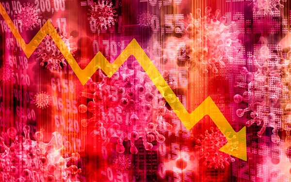 Econom&iacute;a colombiana se desploma por virus, cae 15,7%