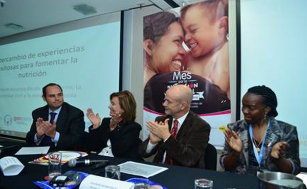 Empresarios firman pacto por la nutrici&oacute;n infantil en Colombia