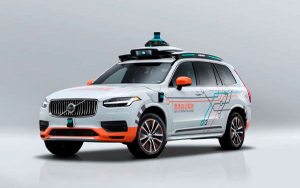 Robotaxi, el concepto de Didi que ayuda con las maletas