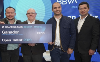 Dos startups representar&aacute;n a Colombia en el Open Talent BBVA 2019