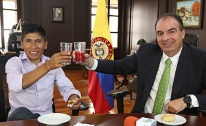 MinAgricultura y Nairo Quintana, a pedalear por el campesinado colombiano